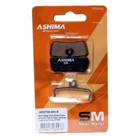 Ashima Avid XO Trail 4 Piston Brakes Schijfremblokken 3 Ashima Avid XO Trail 4 Piston Brakes Schijfremblokken