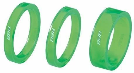 BBB BHP-37 TransSpace 1.1/8'2x5/1x10mm Spacers (3 Stuks) 4 BBB BHP-37 TransSpace 1.1/8'2x5/1x10mm Spacers (3 Stuks) - Afbeelding 2