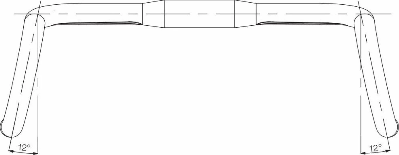DEDACCIAI Deda Gravel100 Stuurbocht 5 DEDACCIAI Deda Gravel100 Stuurbocht - Afbeelding 3