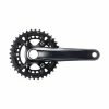 Shimano XT M8120-2 Boost 12sp Crankset-Zwart-175mm-36x26