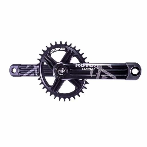 Rotor Kapic NoQ DM Crankset-Zwart-175mm-34 3 Rotor Kapic NoQ DM Crankset-Zwart-175mm-34