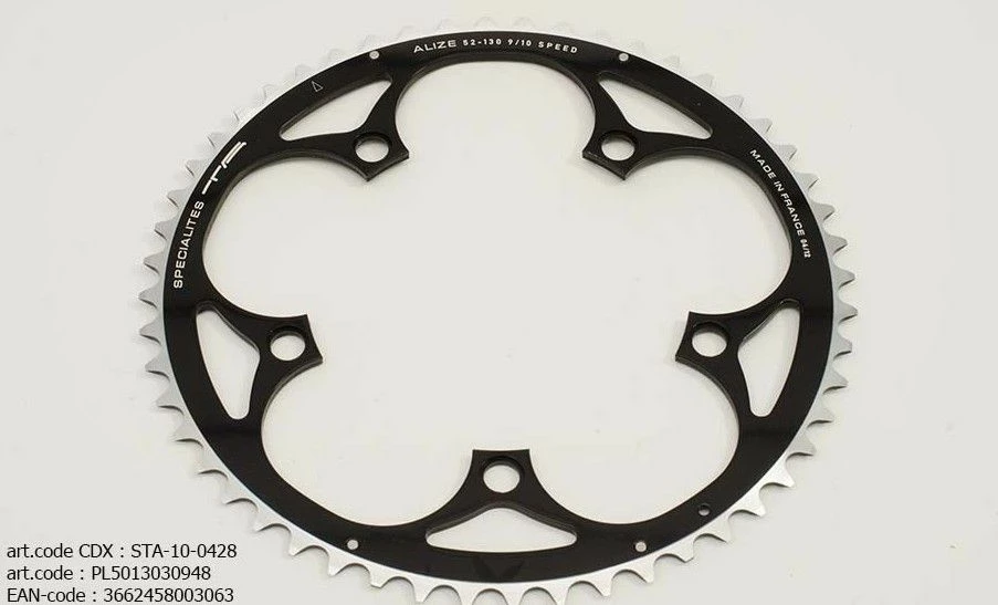 Specialites TA Alize Steek 130 Buiten (Shimano Race) Kettingblad 4 Specialites TA Alize Steek 130 Buiten (Shimano Race) Kettingblad - Afbeelding 2