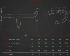 Wilier 110Air Alabarda Stuurbocht 11 Wilier 110Air Alabarda Stuurbocht -Fiets Accessoires Winkel wilieralabardaazzuro geo 10 3